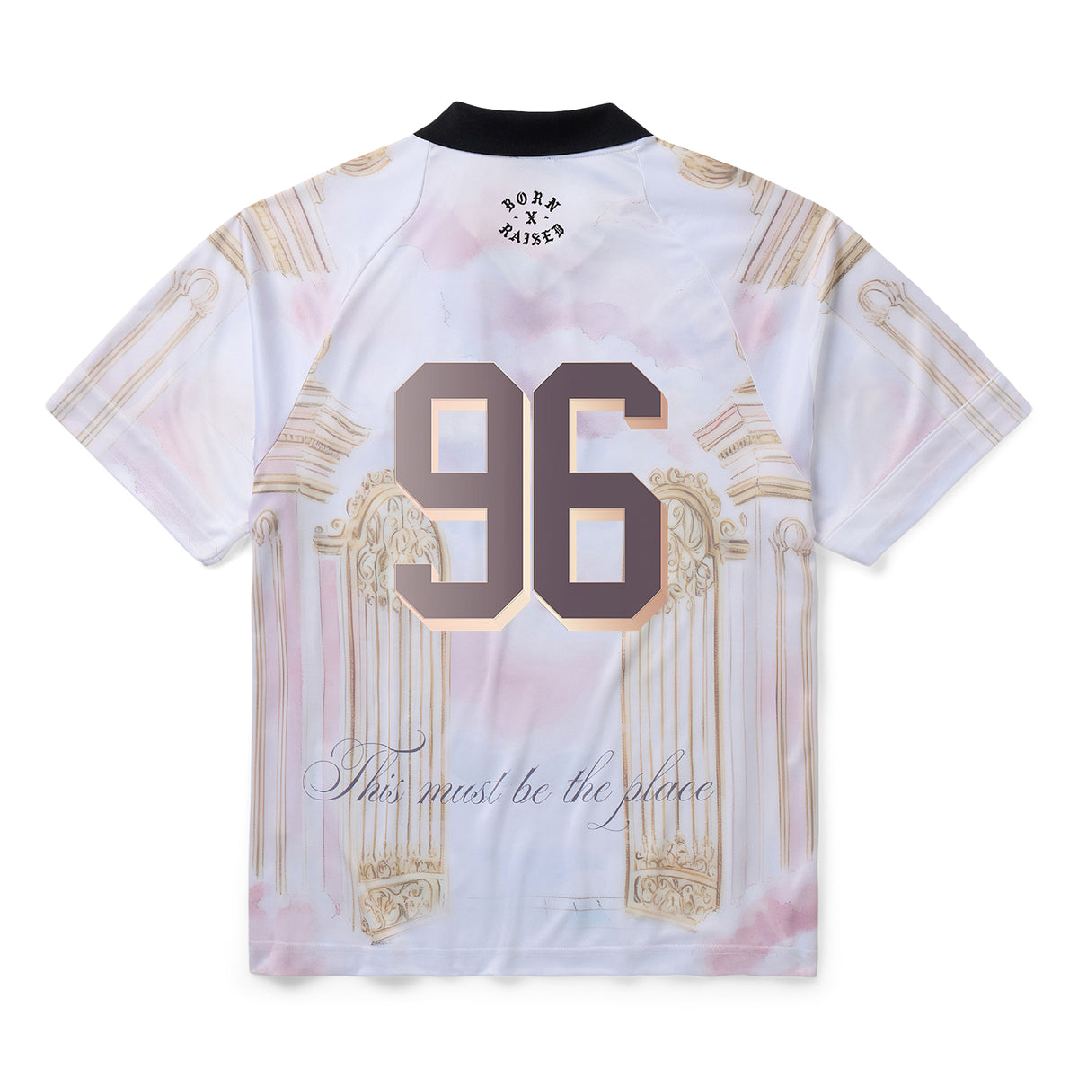 Born x Raised Heaven Soccer Jersey (Lavender)