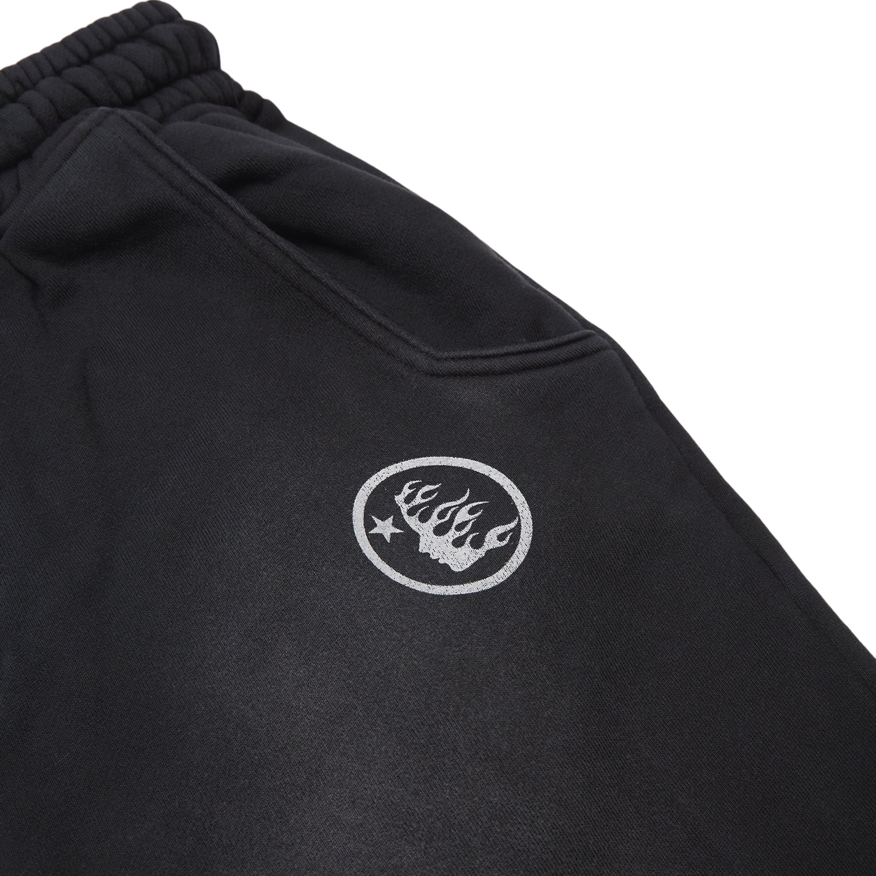 Hellstar Stars Shine Graffiti Sweatpants (Black)