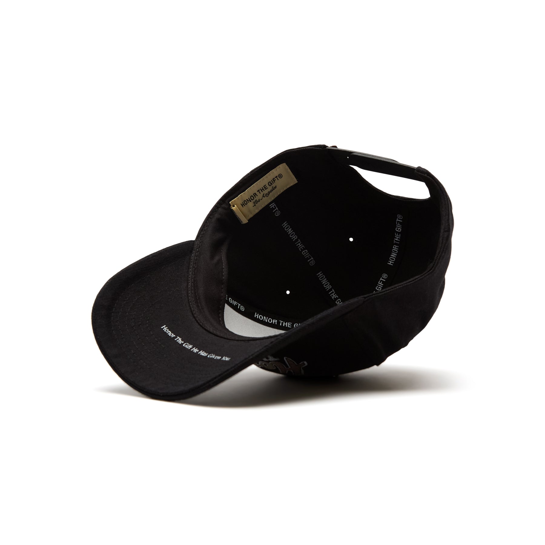 Honor The Gift Heart & Pride Hat (Black)