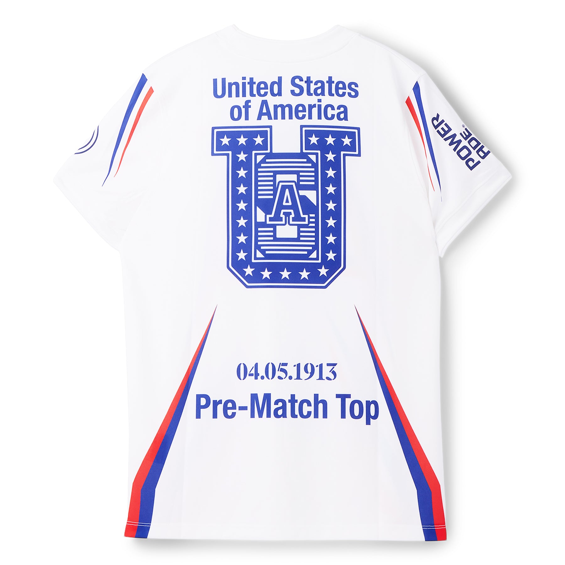Nike x USA x VAA Women's Short-Sleeve Soccer Top (White/Deep Royal Blue)