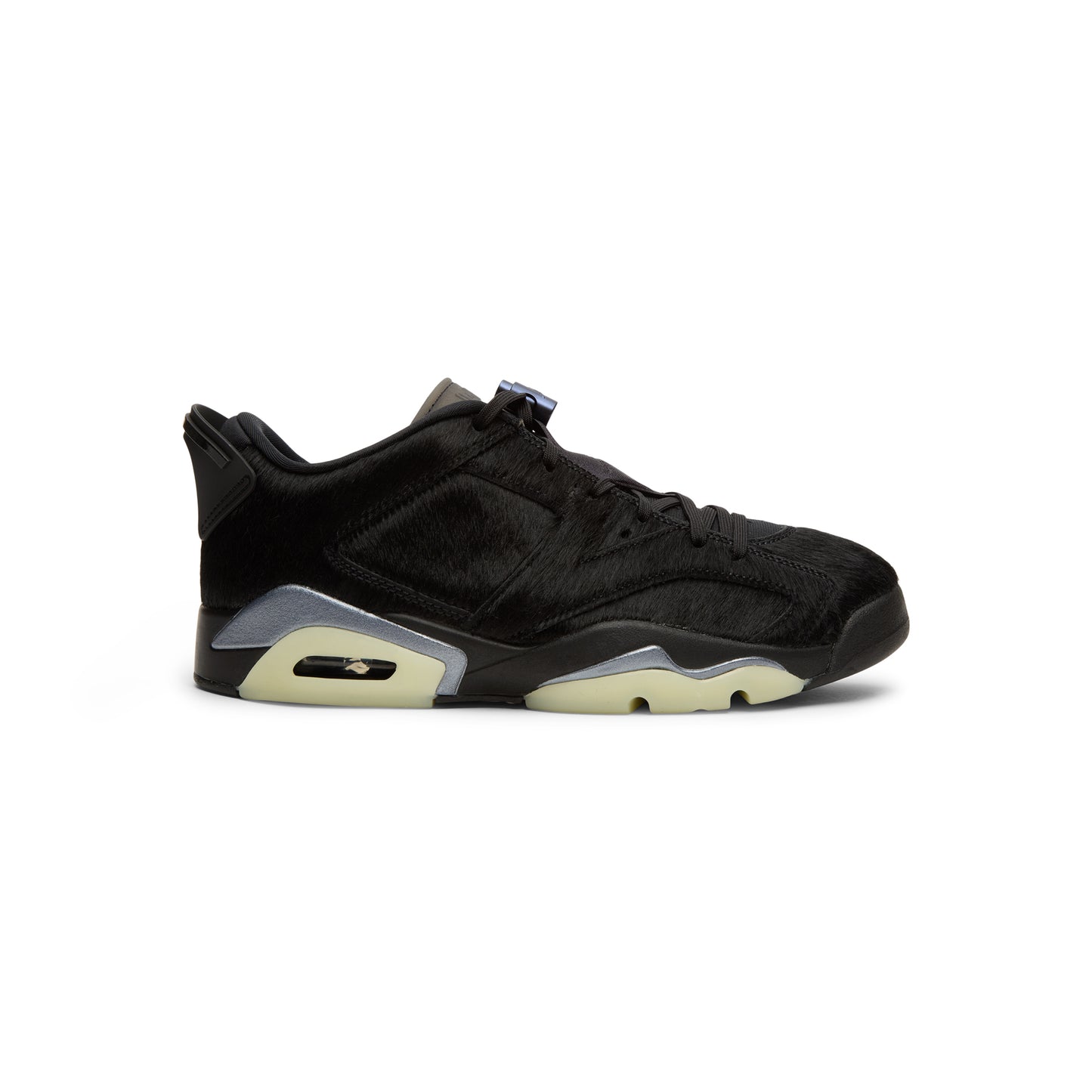 Wmns Air Jordan 6 Retro Low (Black/Black-Black)
