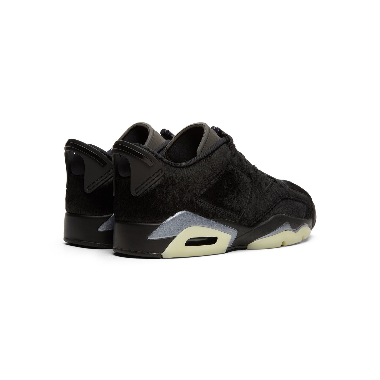 Wmns Air Jordan 6 Retro Low (Black/Black-Black)