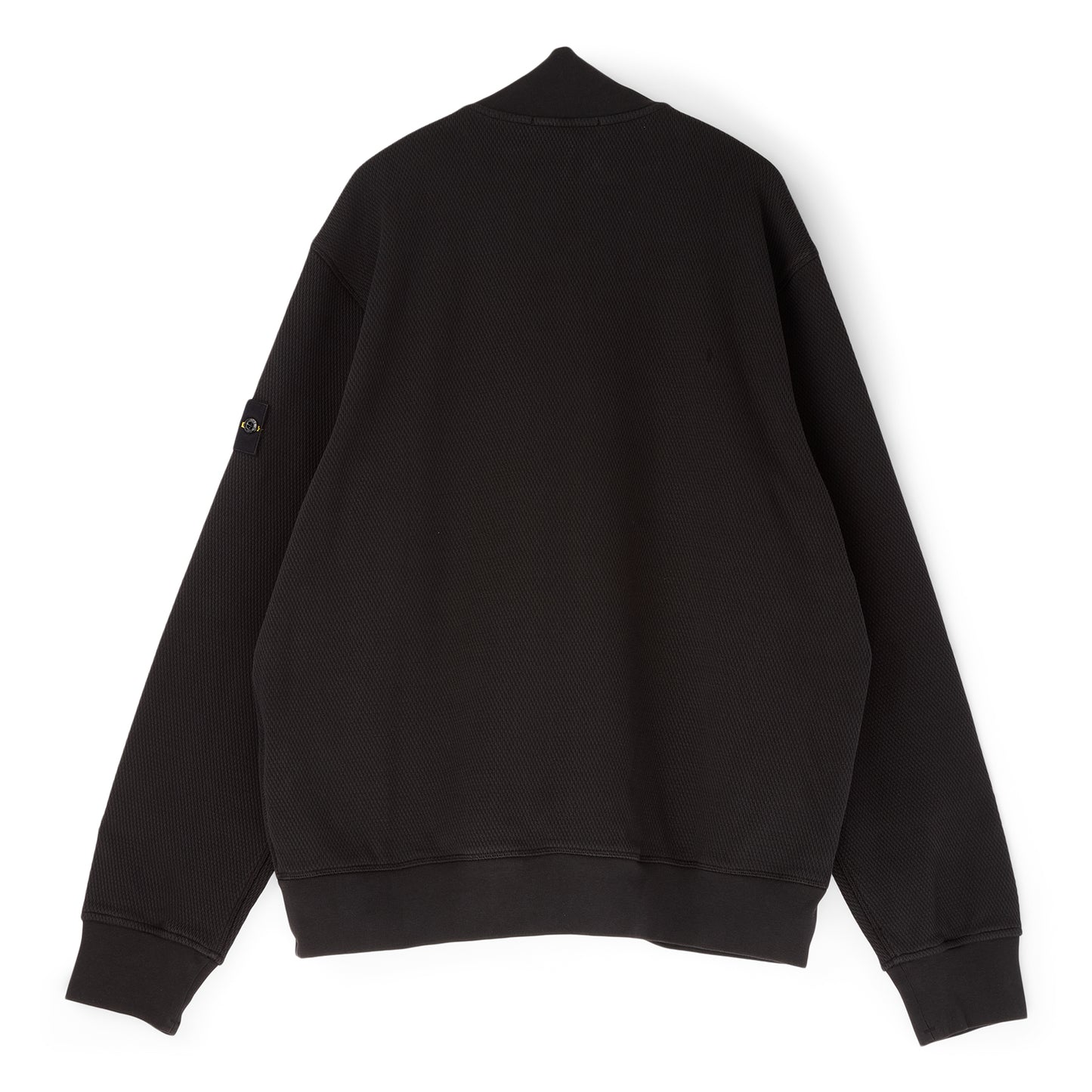 Stone Island Zip Up Cardigan (Black)