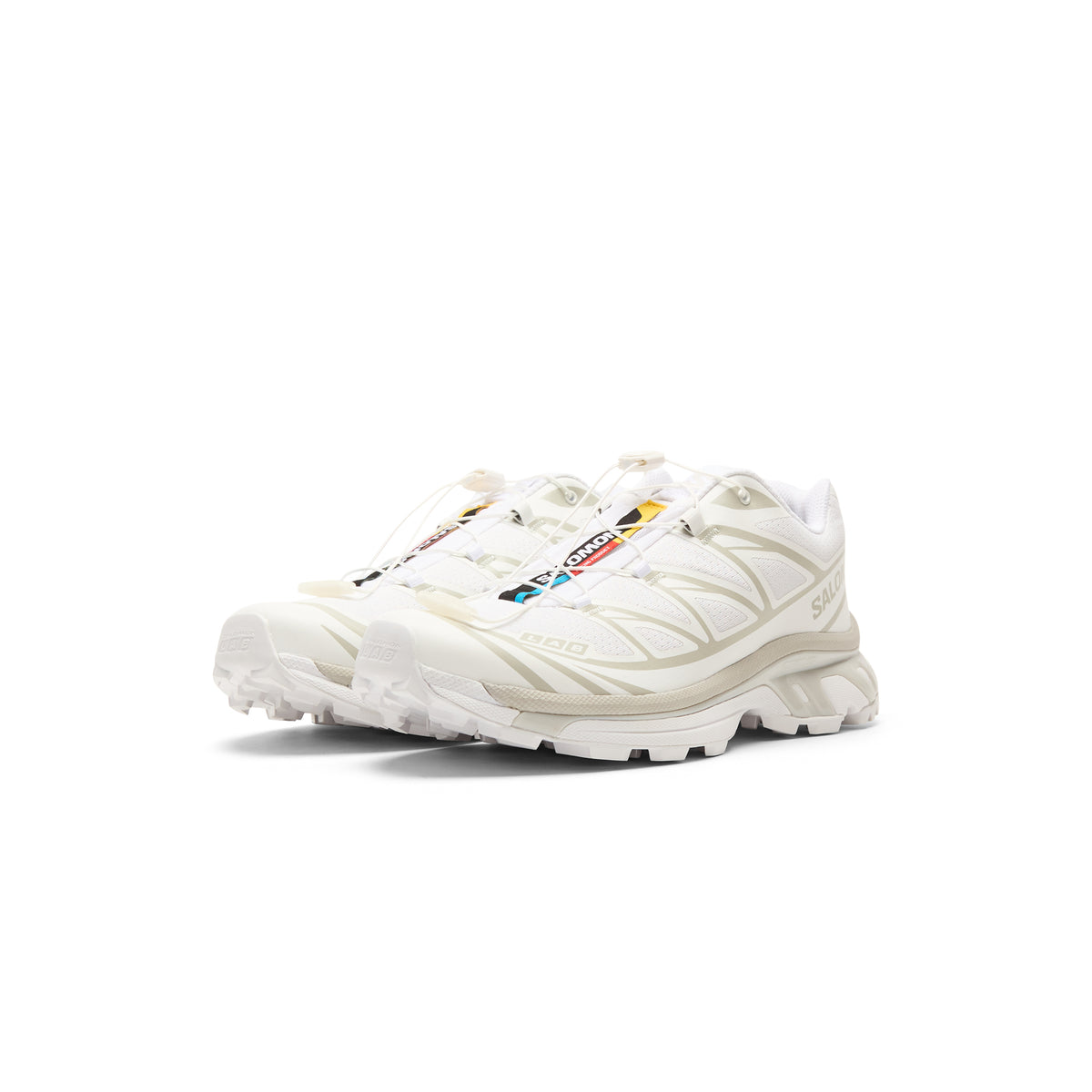 Salomon XT-6 (White/White/Lunar Rock)