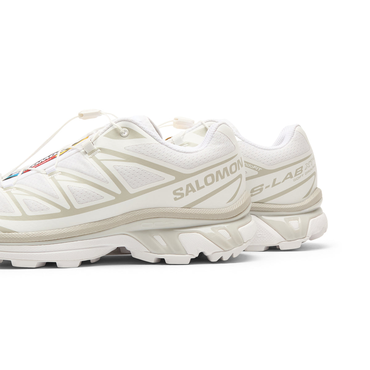 Salomon XT-6 (White/White/Lunar Rock)