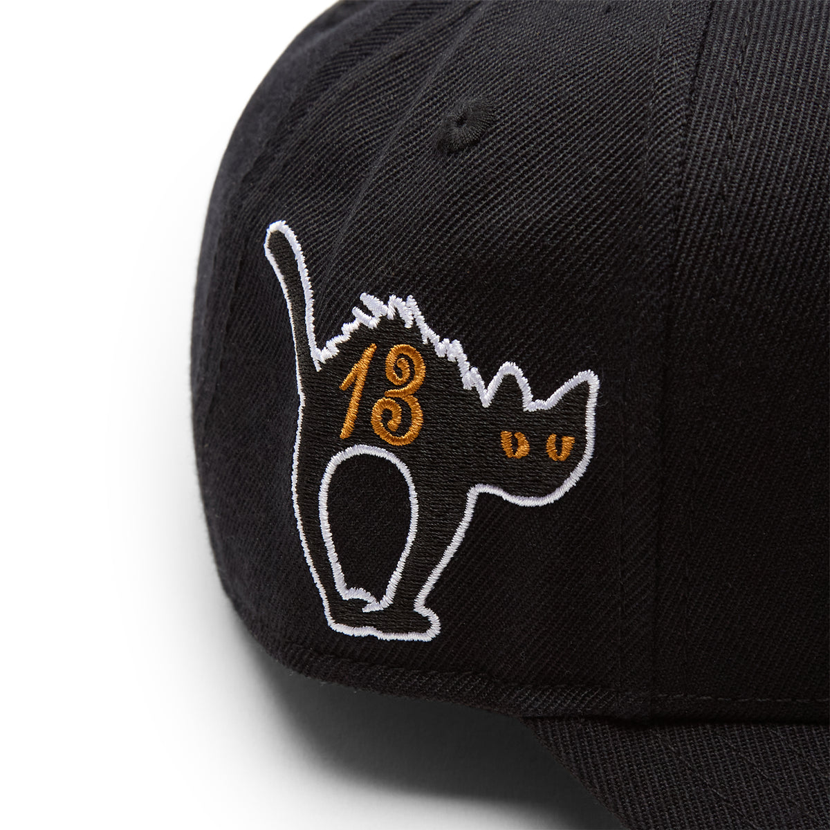 Patta Lucky 13 Snap Back Cap (Black)