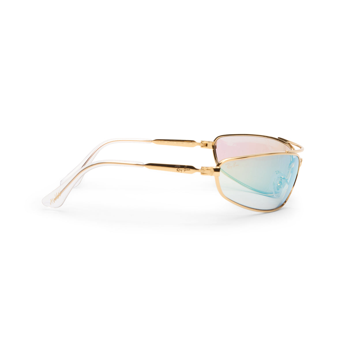 Ray Ban x A$AP Rocky Pinnacle Metal (Light Grey/Mirror Blue)