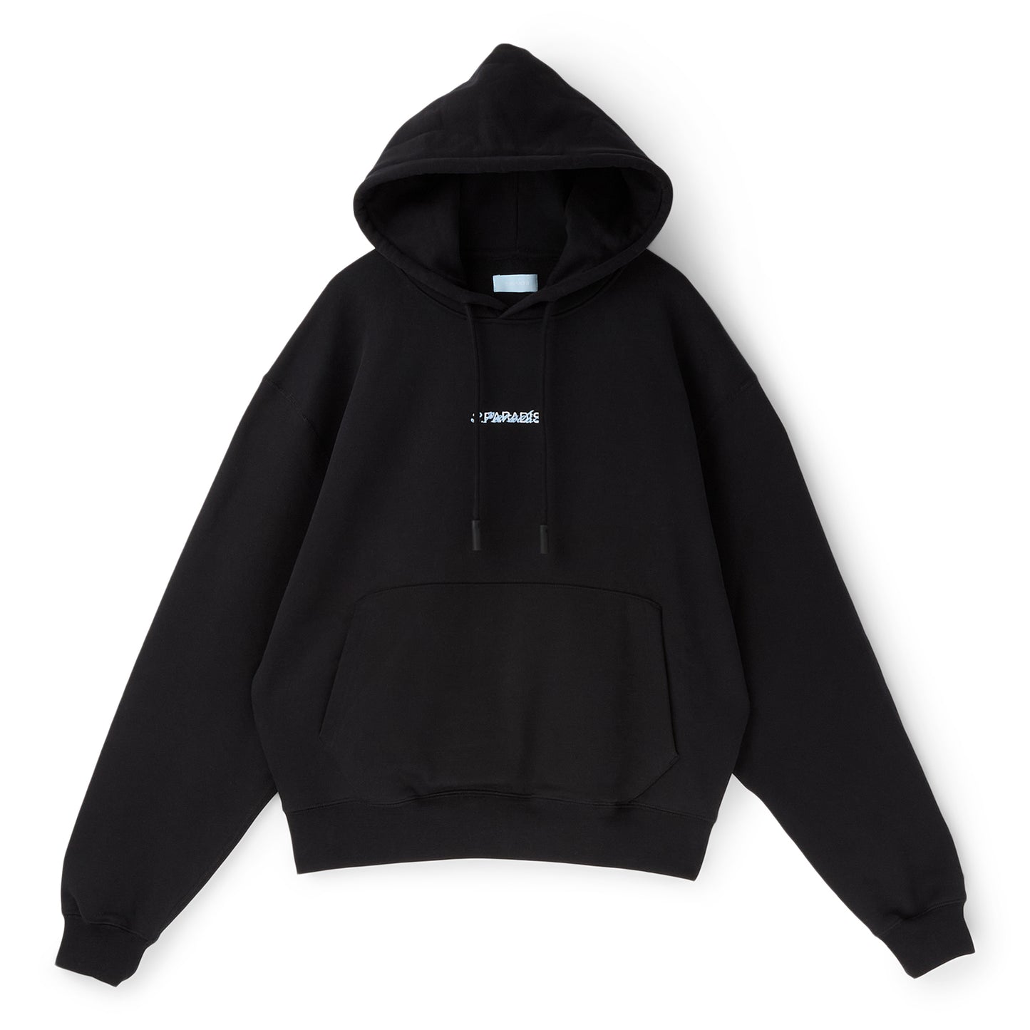 3.Paradis Double 3.Paradis Hooded Sweater (Trueblack)