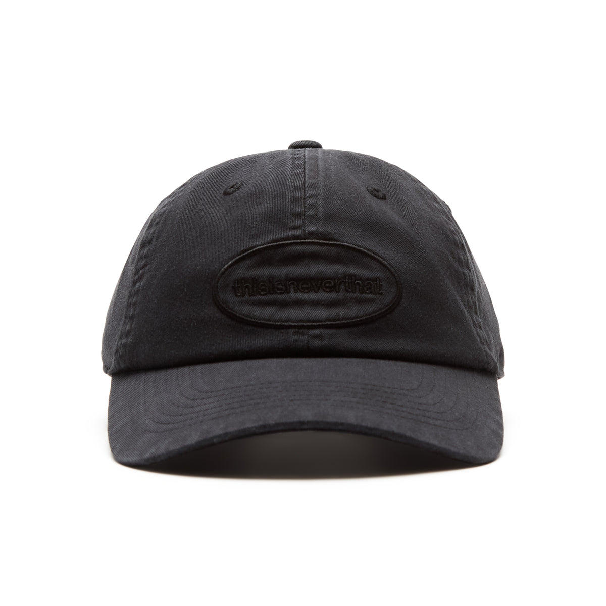 thisisneverthat Overdyed E/T-Logo Cap (Black)