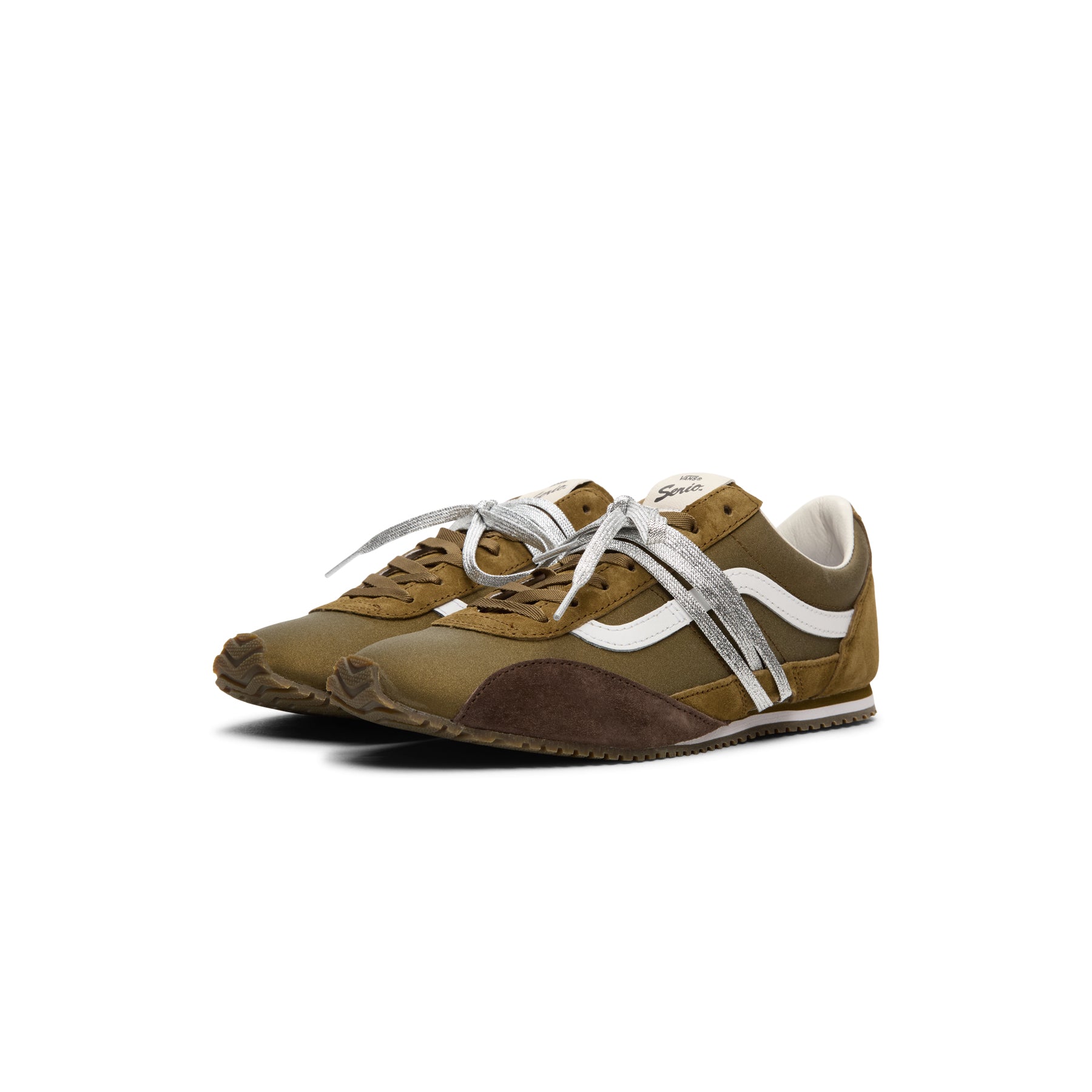 Vans LX SLP Trainer (Pig Suede Olive)