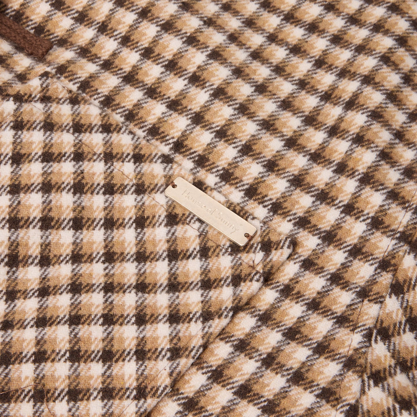 House of Sunny Retro Blanket Jacket (Blonde Multi)
