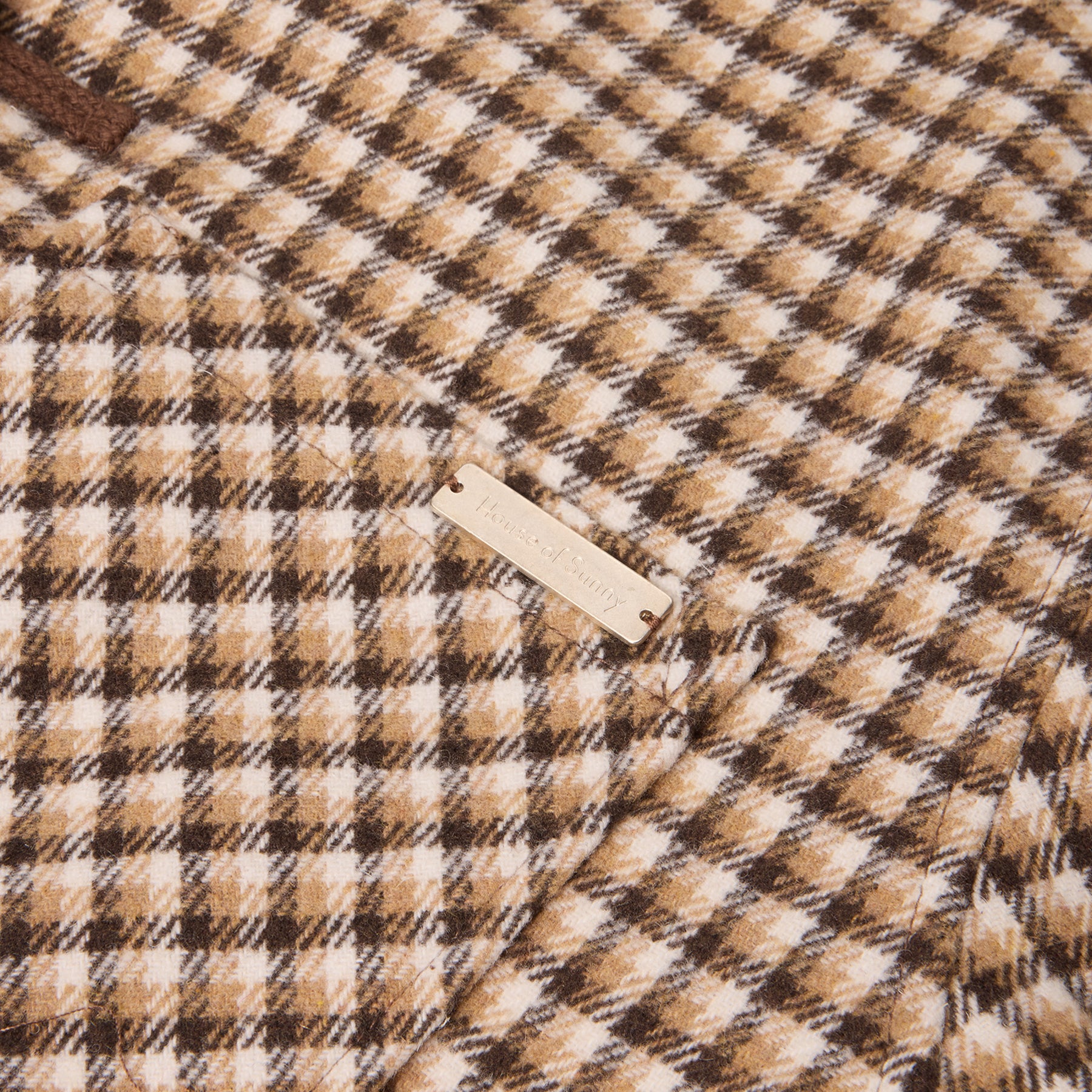 House of Sunny Retro Blanket Jacket (Blonde Multi)