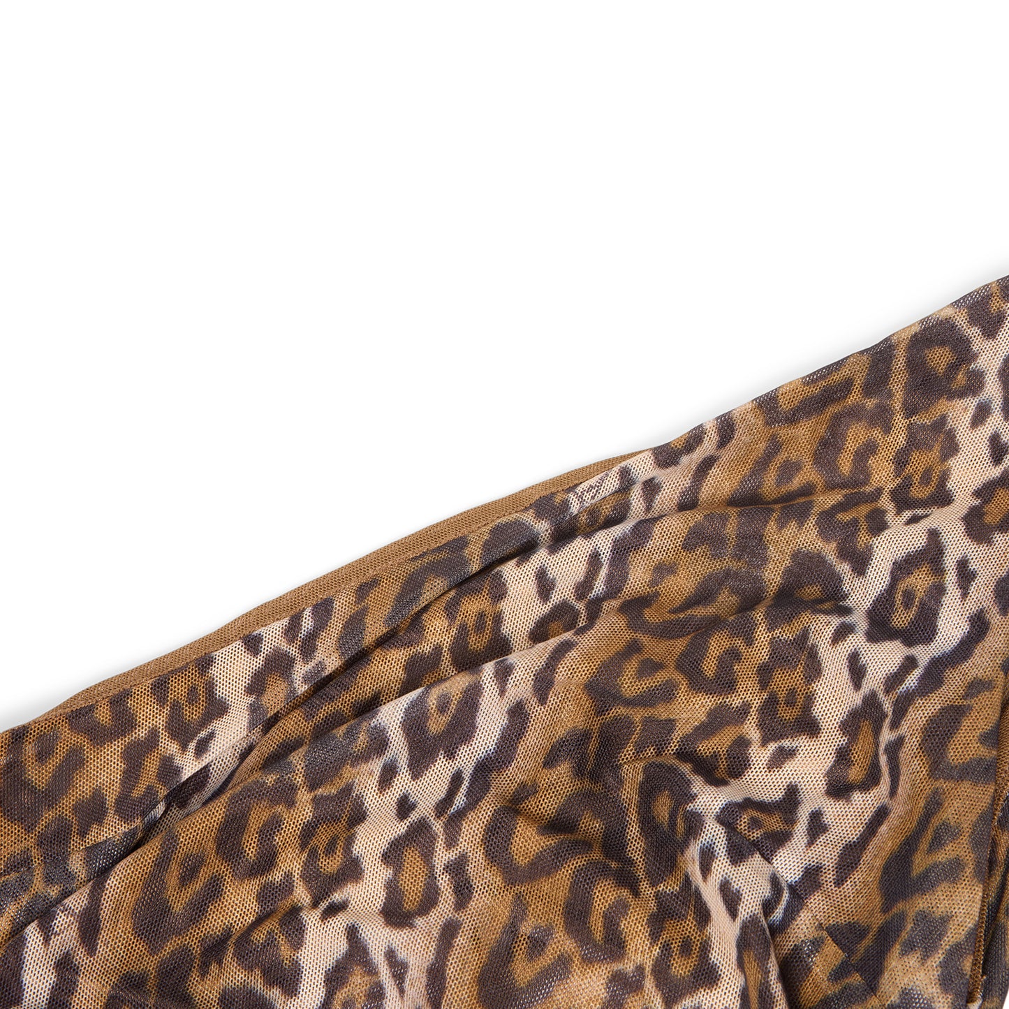 House of Sunny Leopard Asymmetric Dress (Multi)